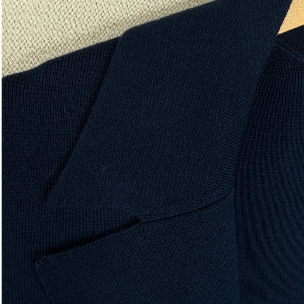 Banana Republic Soft Blazer Jacket‎ size XL Blue - Picture 4 of 7